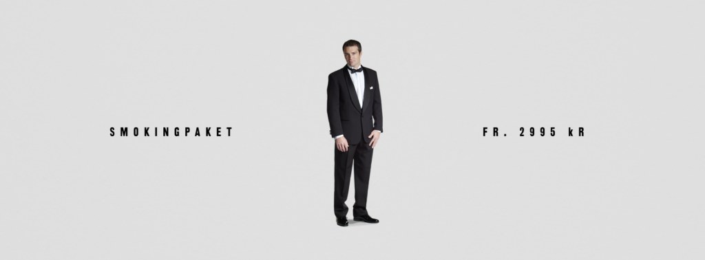 En bild som visar en man i smokingpaket från Blacktie.se